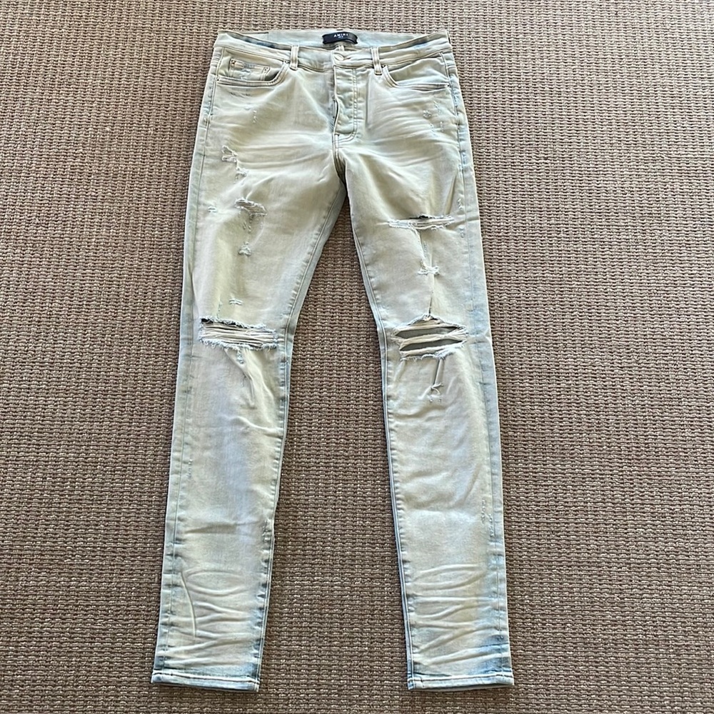 Distress Mike amiri jeans size 34 men